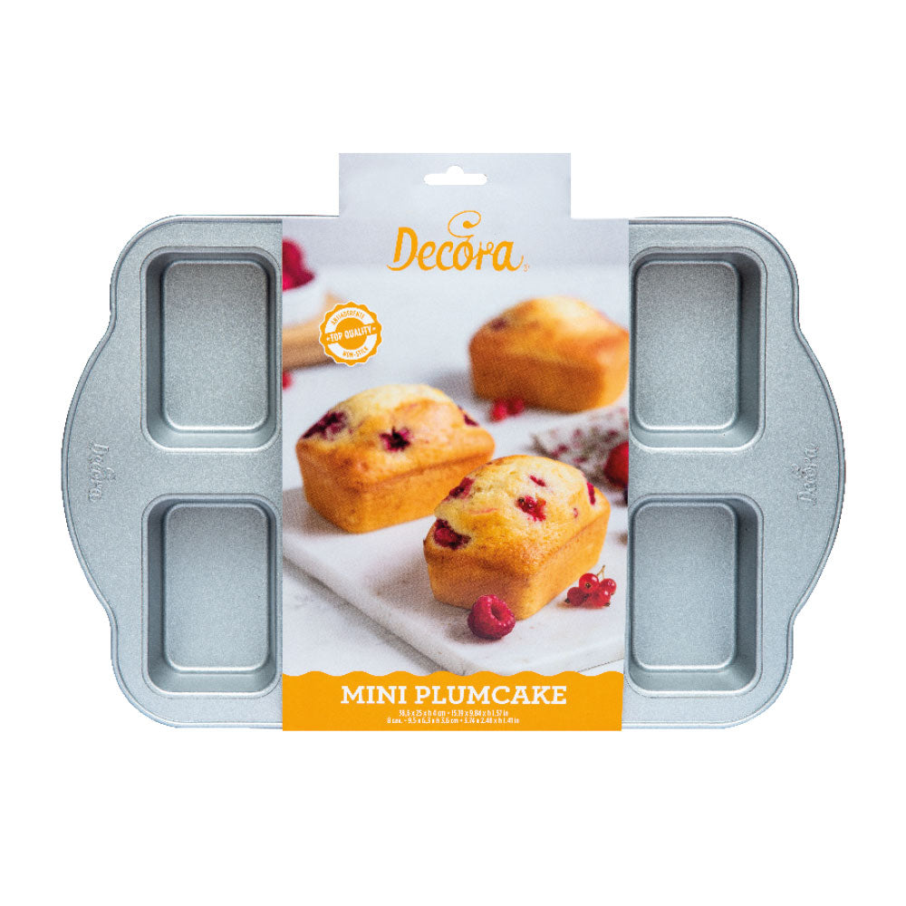 Stampo per 8 miniplumcake - DECORA