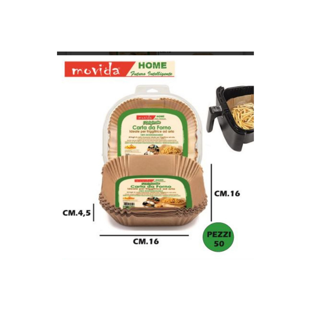 Cestini quadrati per friggitrici ad aria