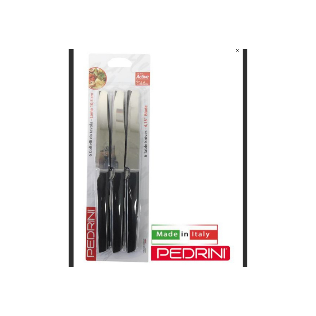 Coltelli tavola conf. 6 pz - PEDRINI