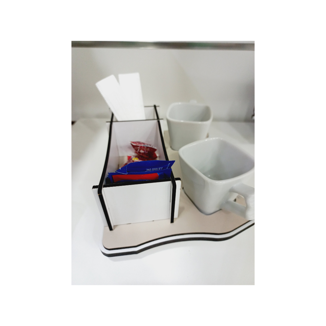 MEDEA-Set caffè cup love tortora