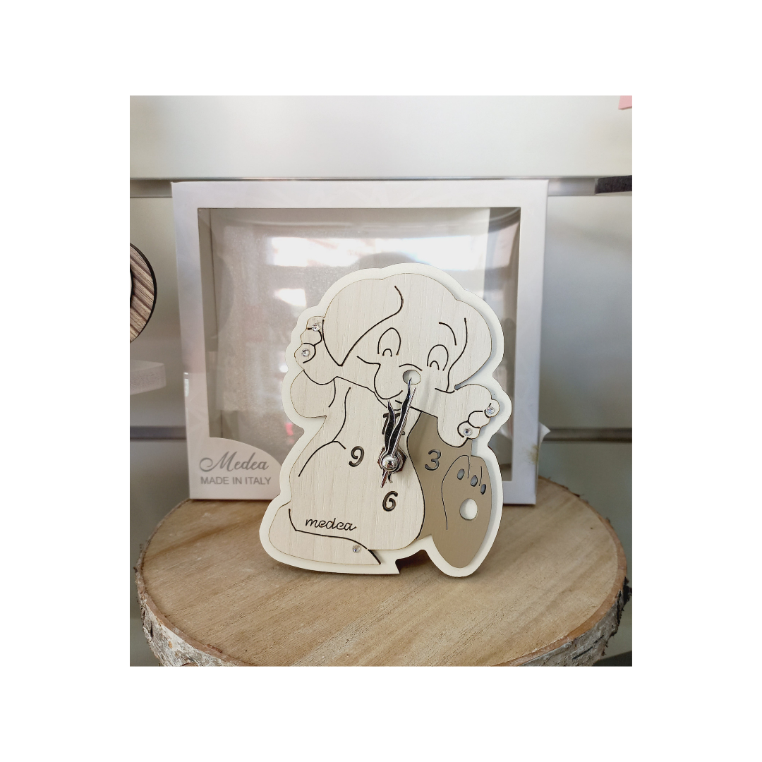 MEDEA-Orologio cagnolino osso