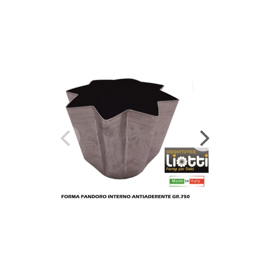 Stampo pandoro antiaderente 750 grammi - LIOTTI