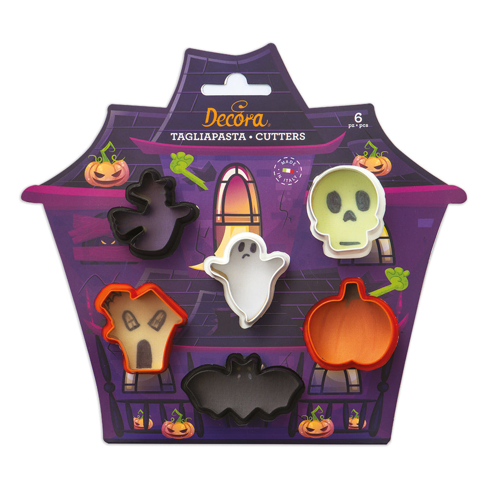 Tagliabiscotti conf 6 pz halloween