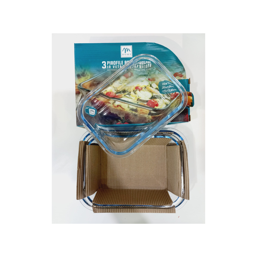 Tris Pirofile rettangolari