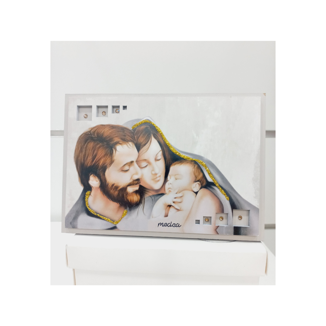 MEDEA-Quadretto sacra famiglia