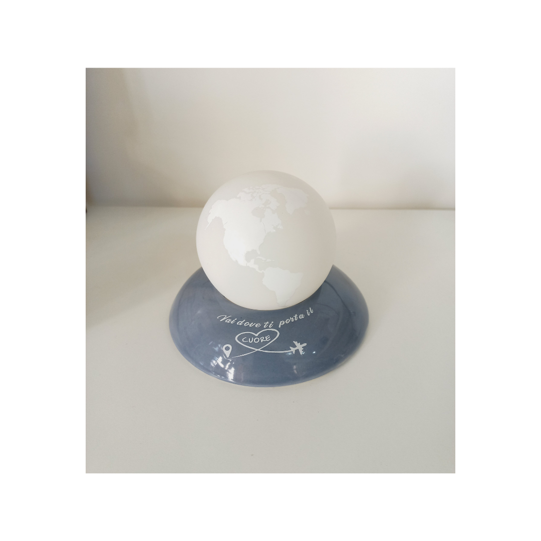 QUADRIFOGLIO- Sfera mondo led