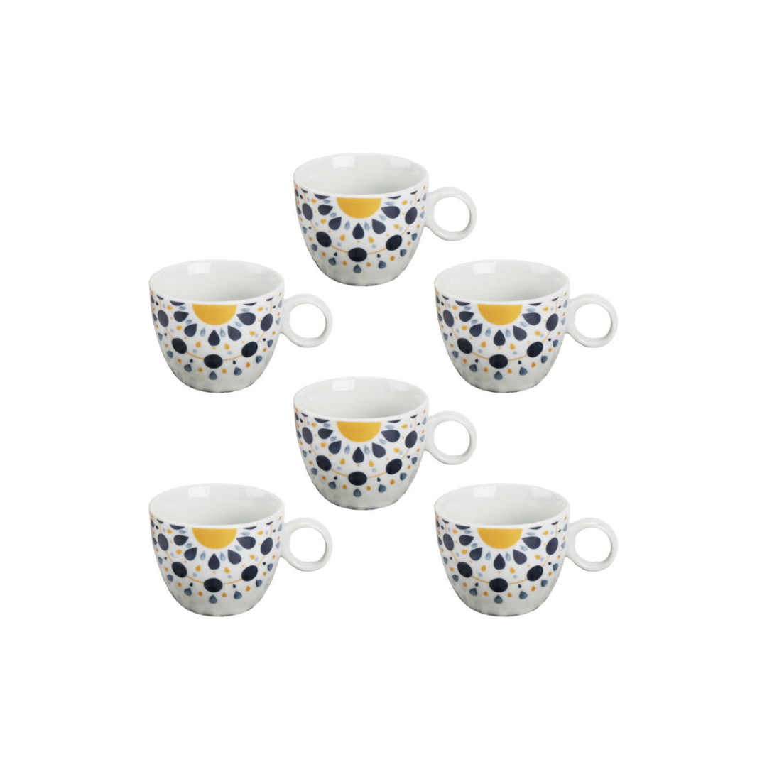 Tazzine blu X6 - BORELLA