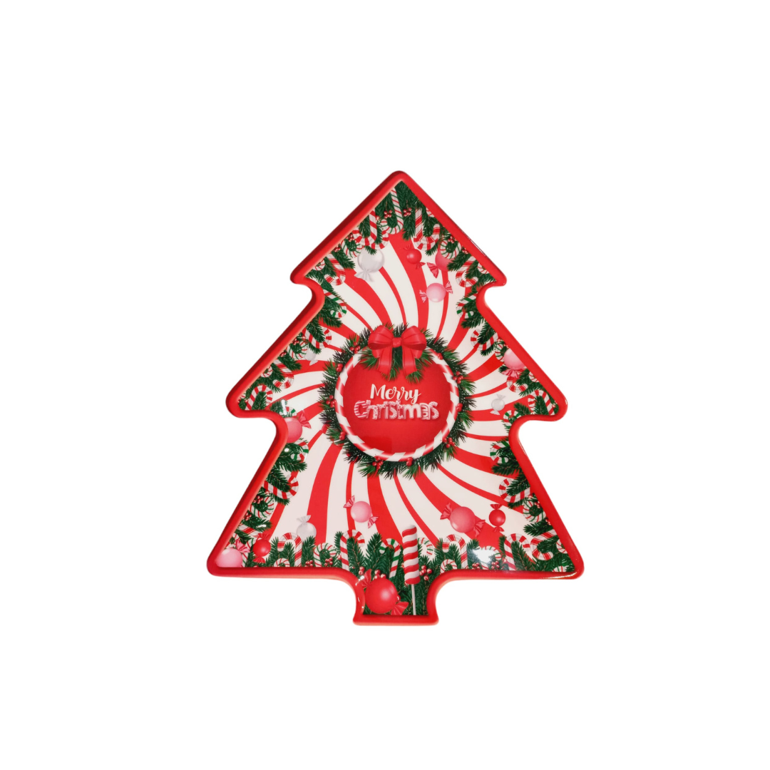 Vassoio melamina forma albero