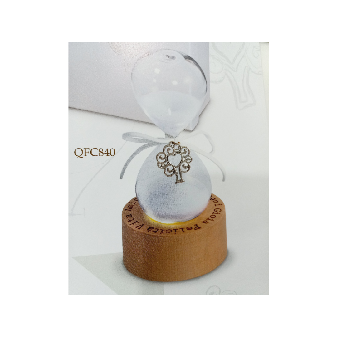 QUADRIFOGLIO-Clessidra a led