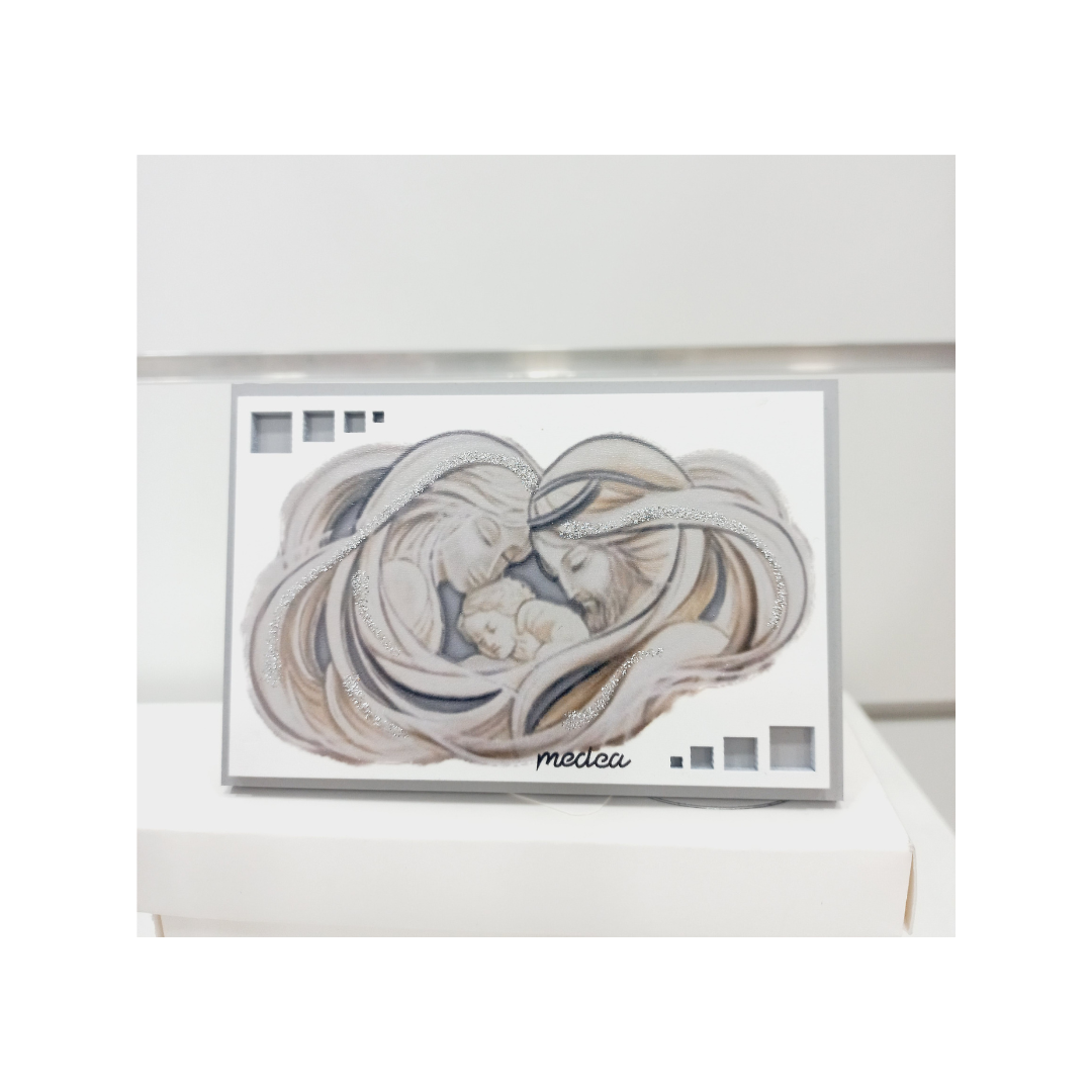 MEDEA-Quadretto piccolo sacra famiglia