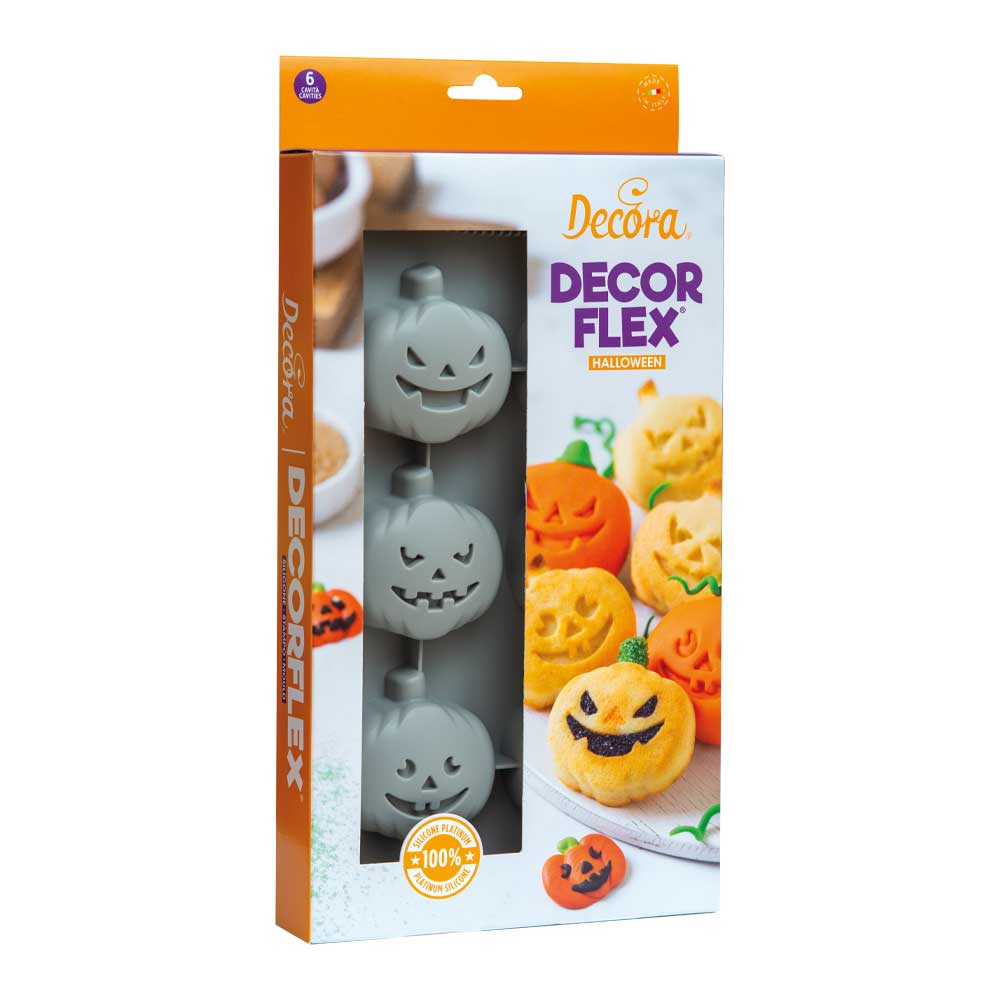 Stampo silicone zucche halloween