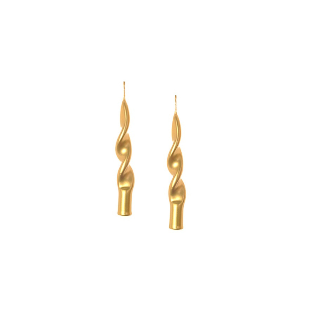 Coppia candele spirale