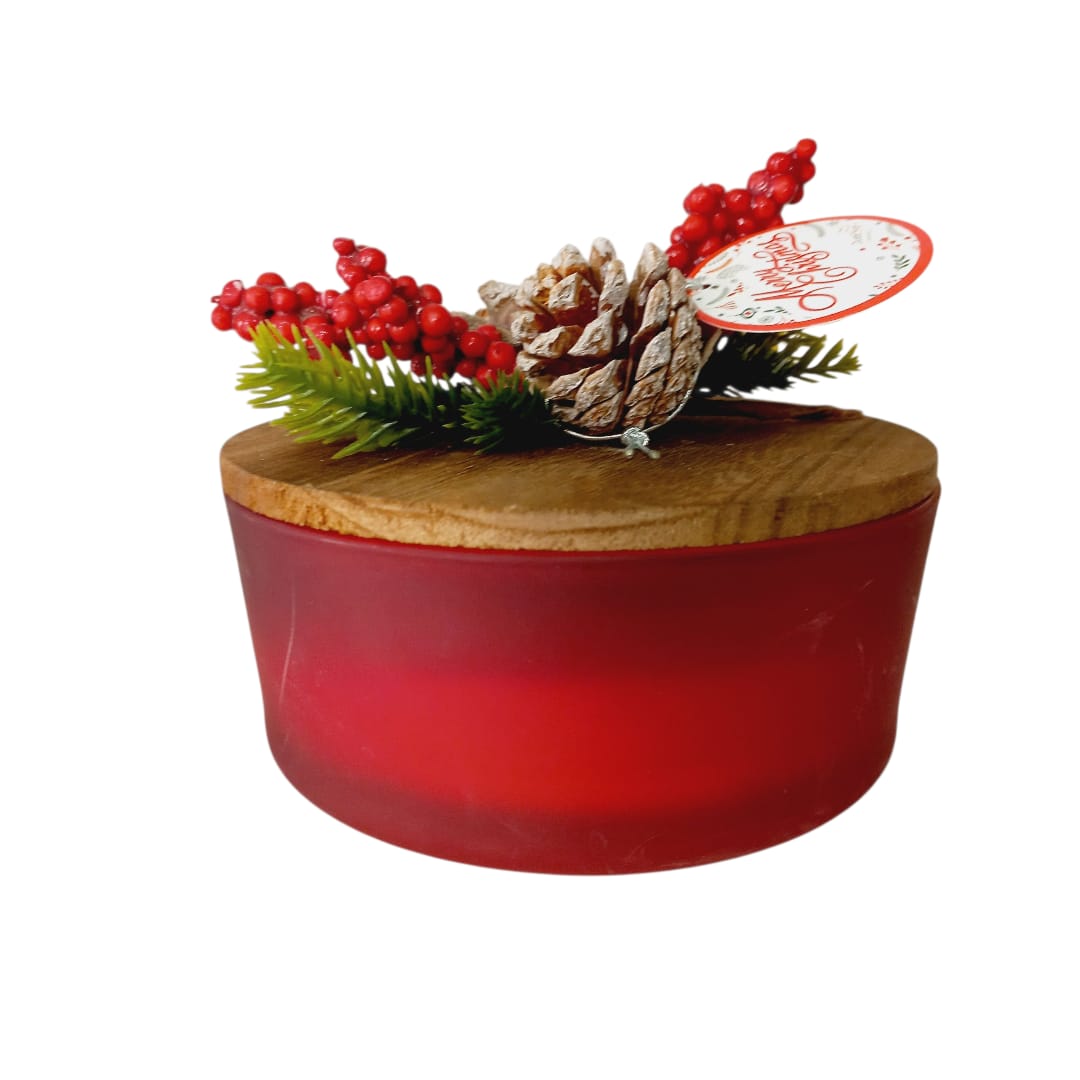 Candela con coperchio