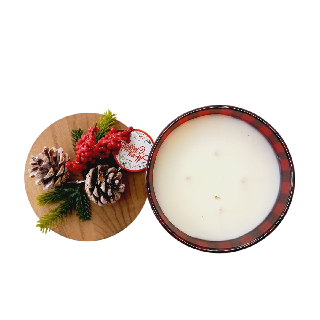 Candela con coperchio