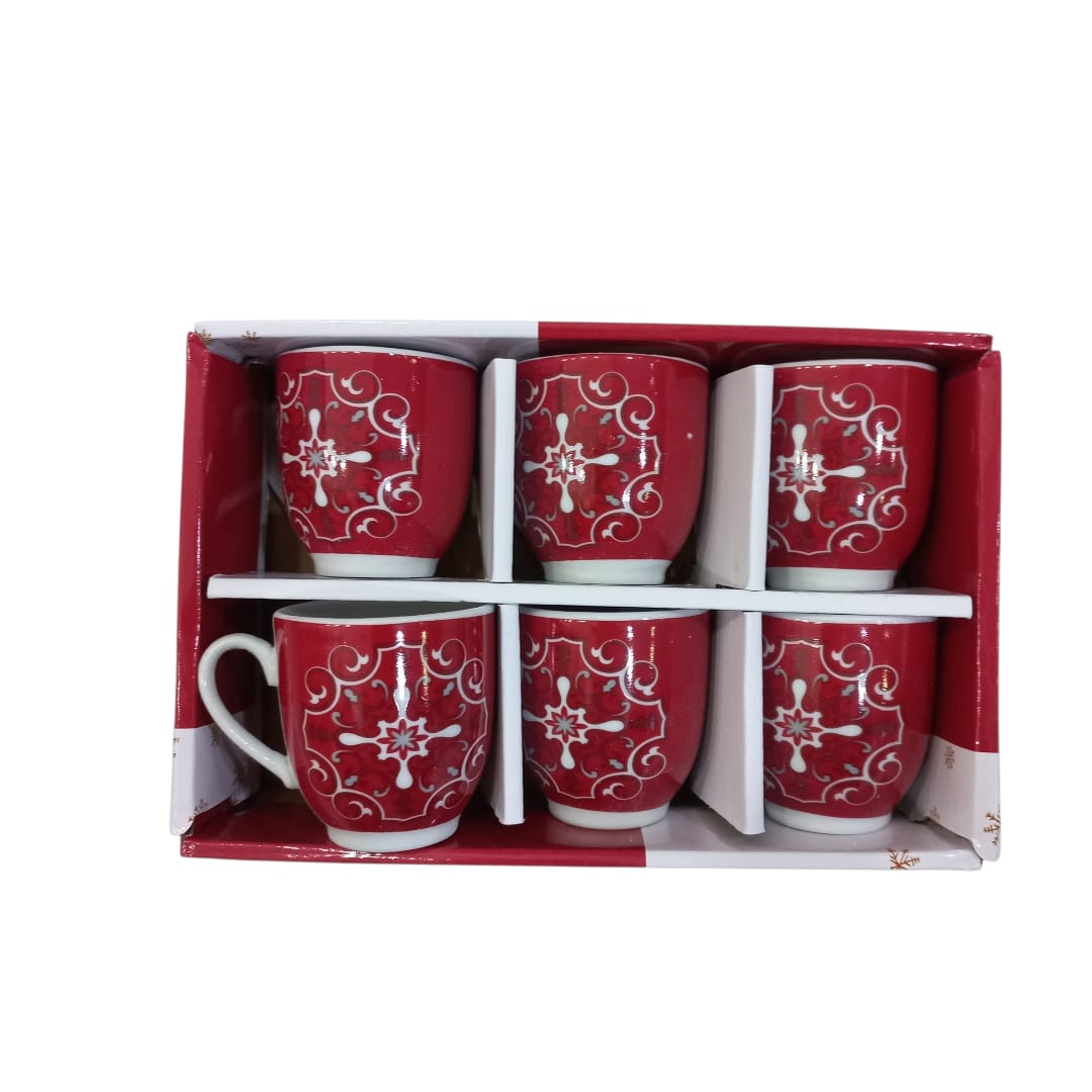 Set 6 tazzine caffè