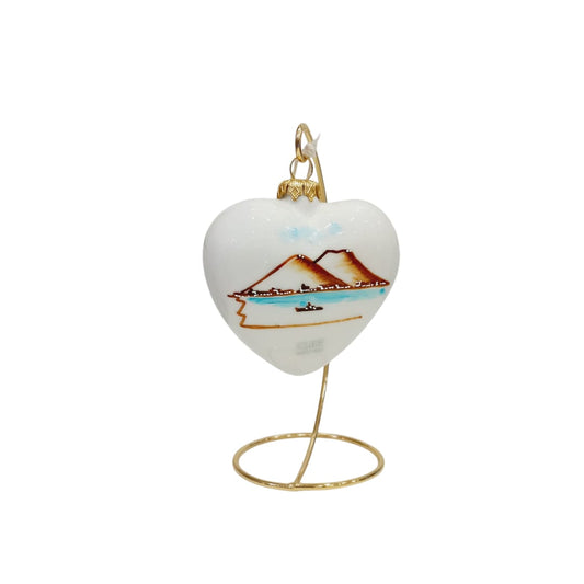 Cuore decorato con appendino